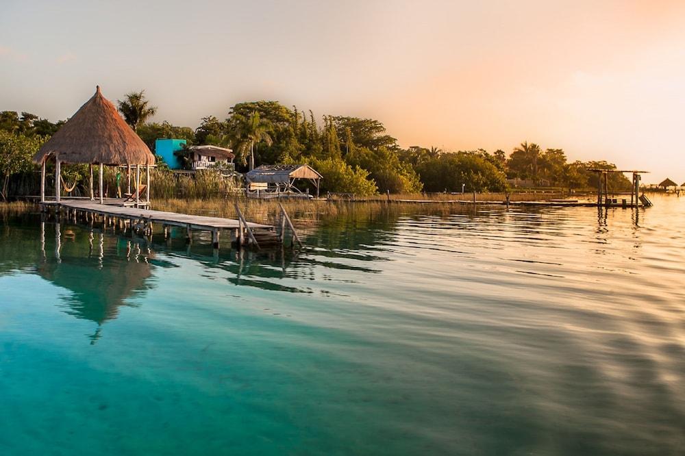 Hotel Laguna Bacalar Eksteriør bilde