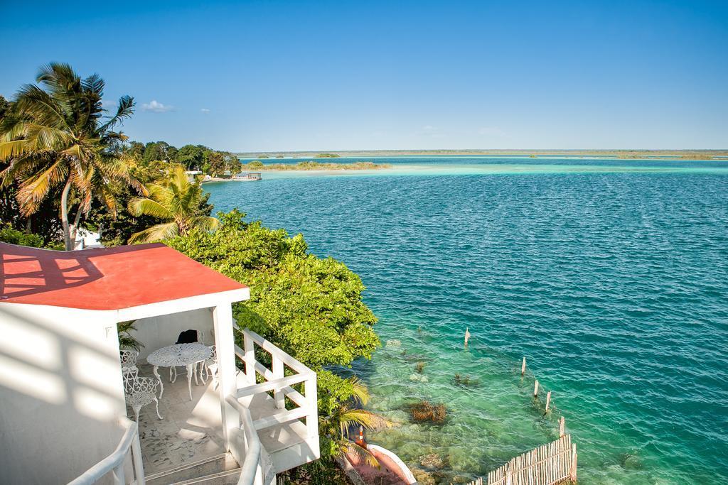 Hotel Laguna Bacalar Eksteriør bilde